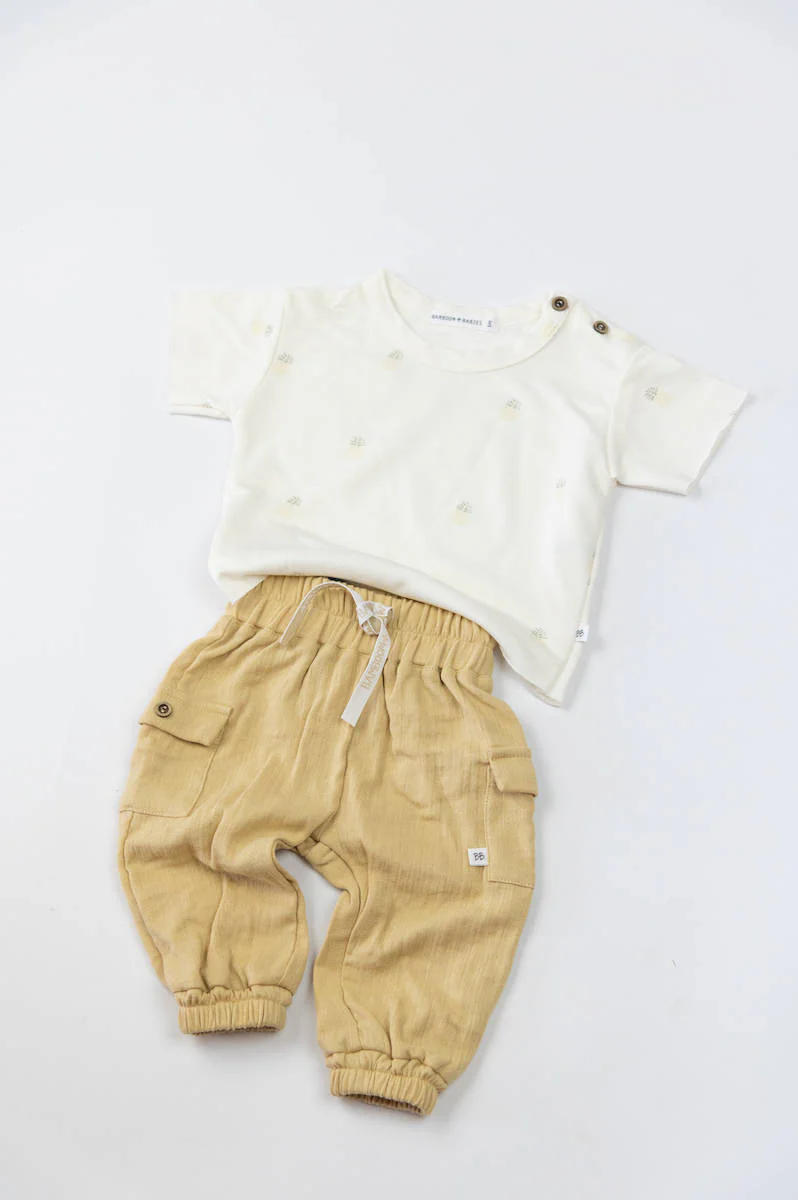 Pantalone con tasche laterali - Cammello 62 - Image 3