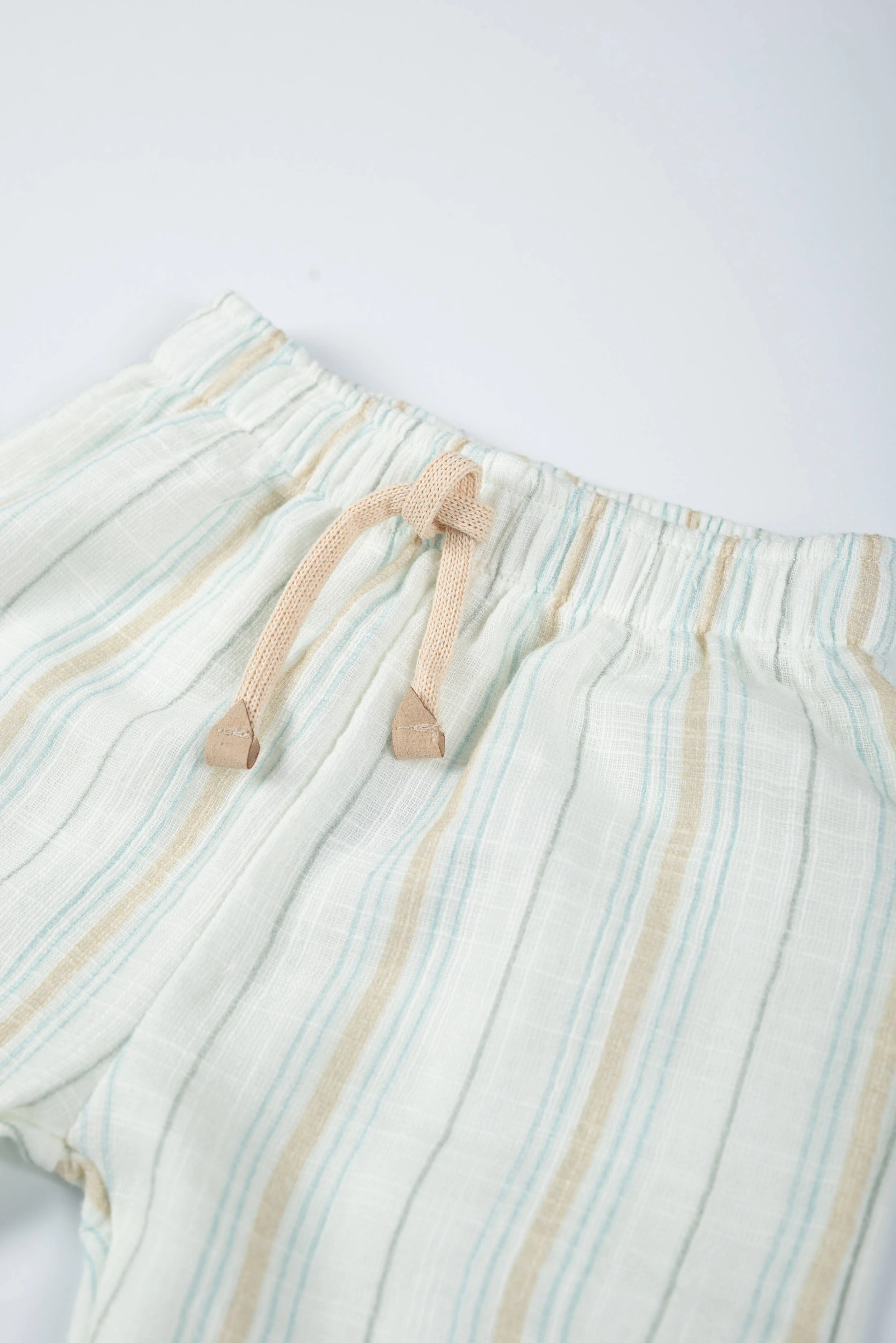 Pants Lino Look - STRIPE WHITE/BLU 272 - Image 3