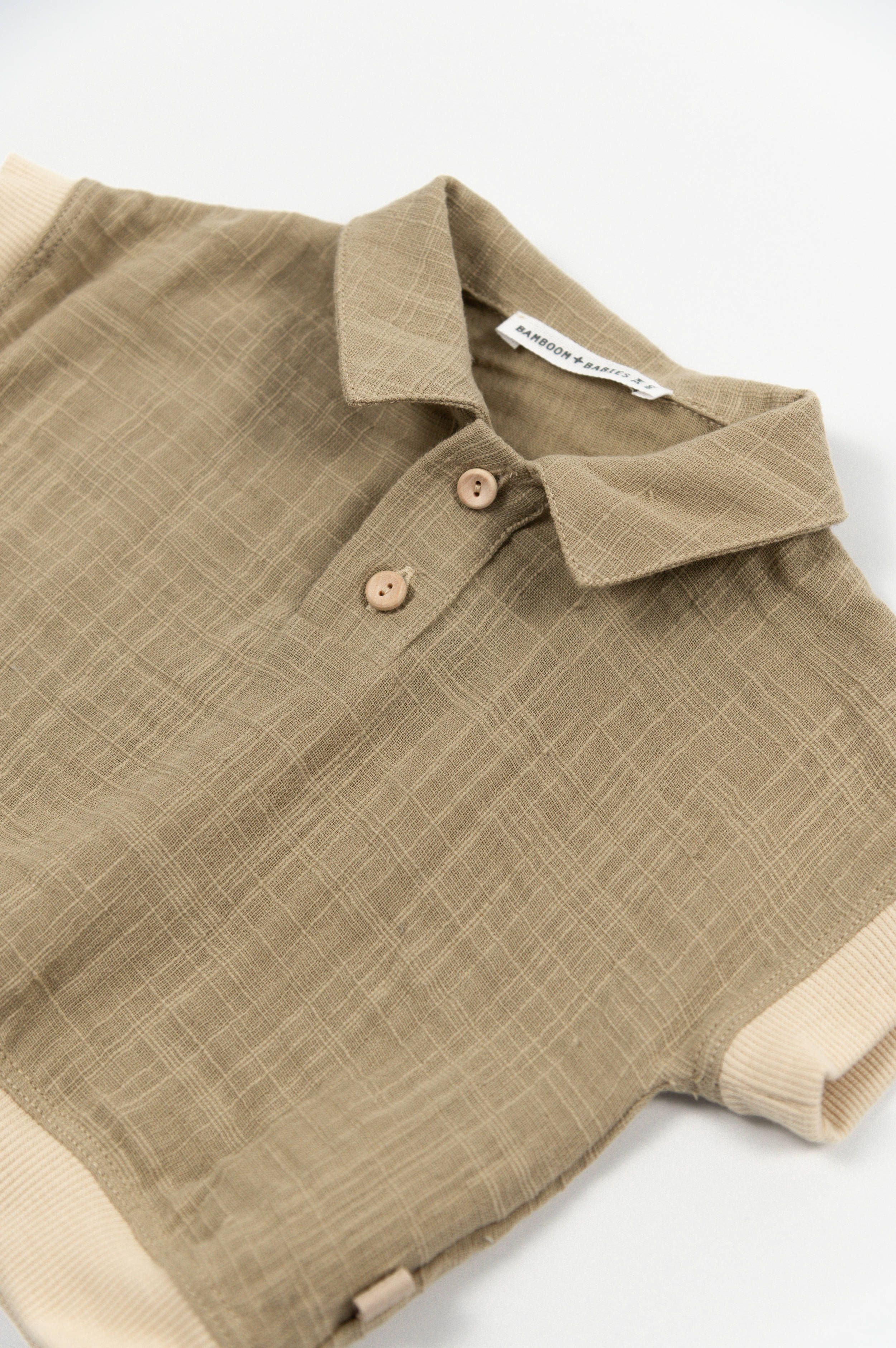 Polo bimbo - MUSTARD 270 - Image 2