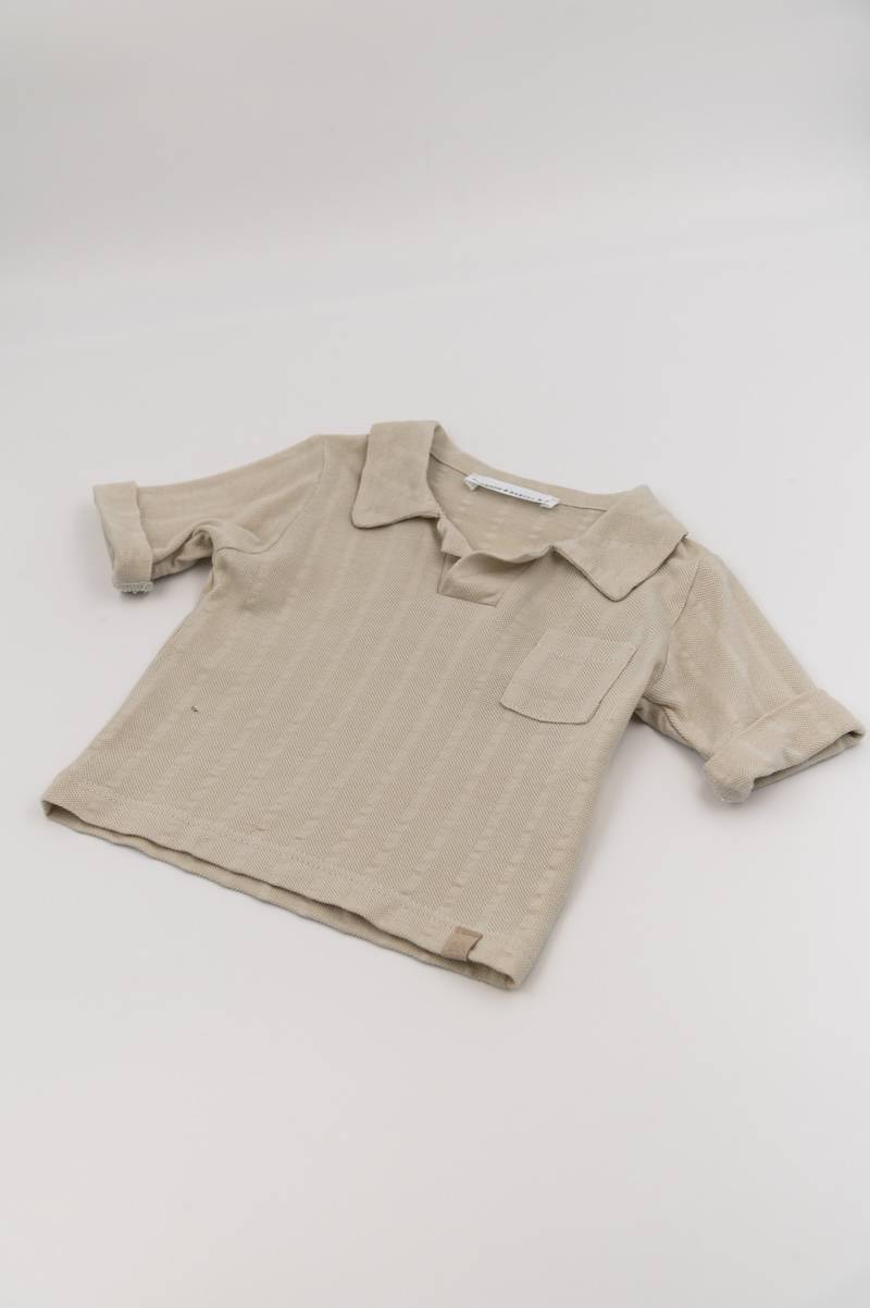 Polo shirt MC - SAND 10 - Image 2