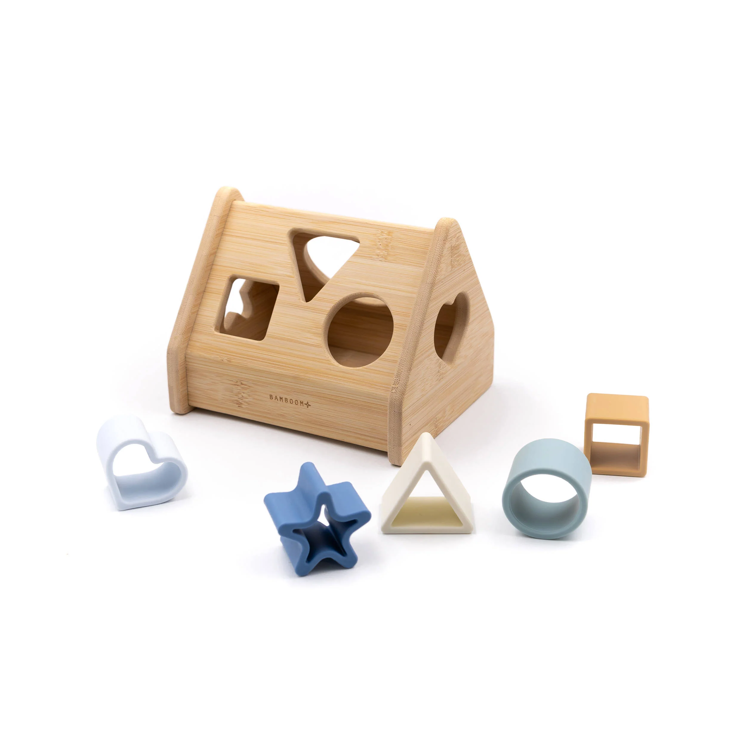 Casetta in legno e silicone - BLU 07
