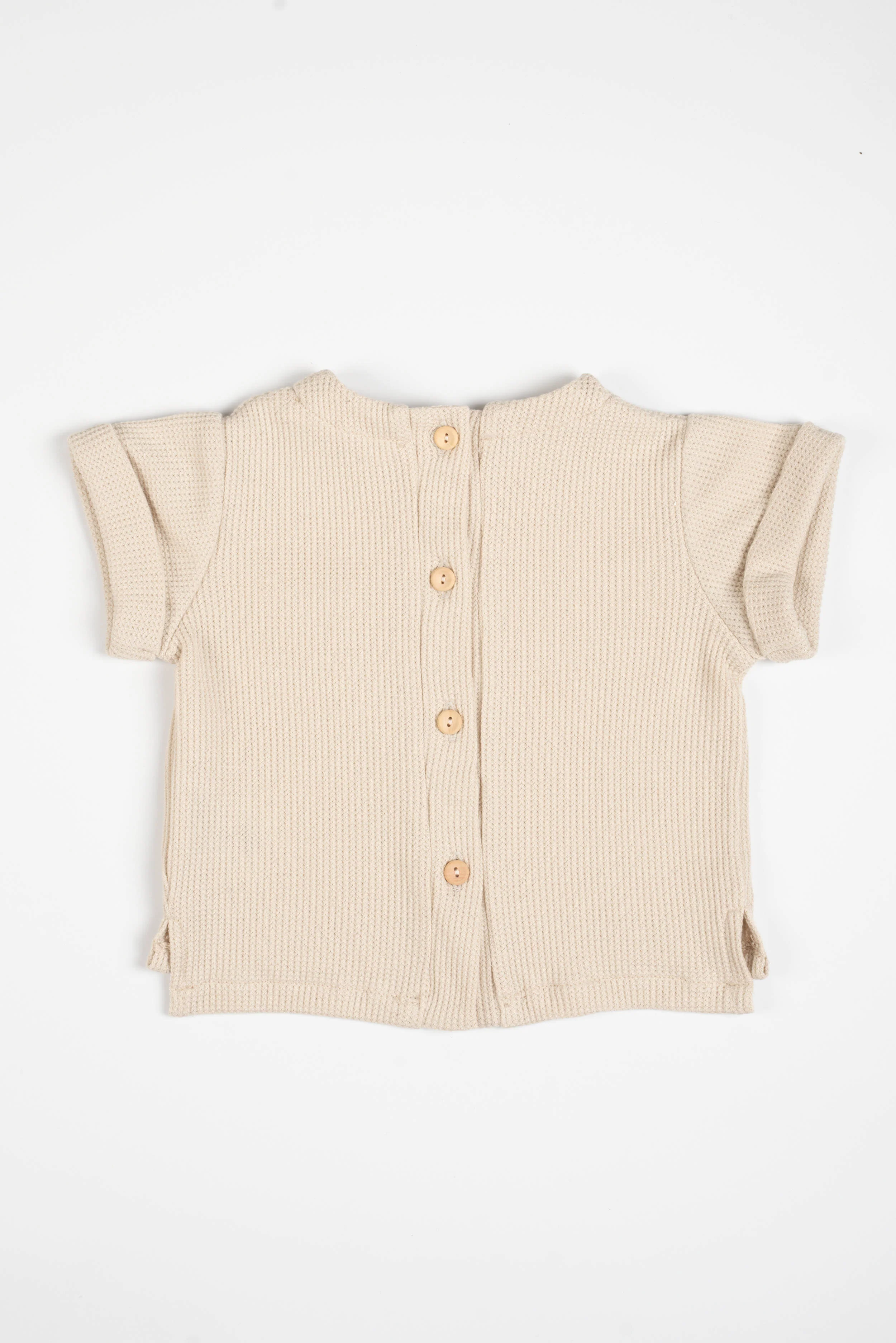 Shirt apertura dietro - ALMOND CREAM 273 - Image 2