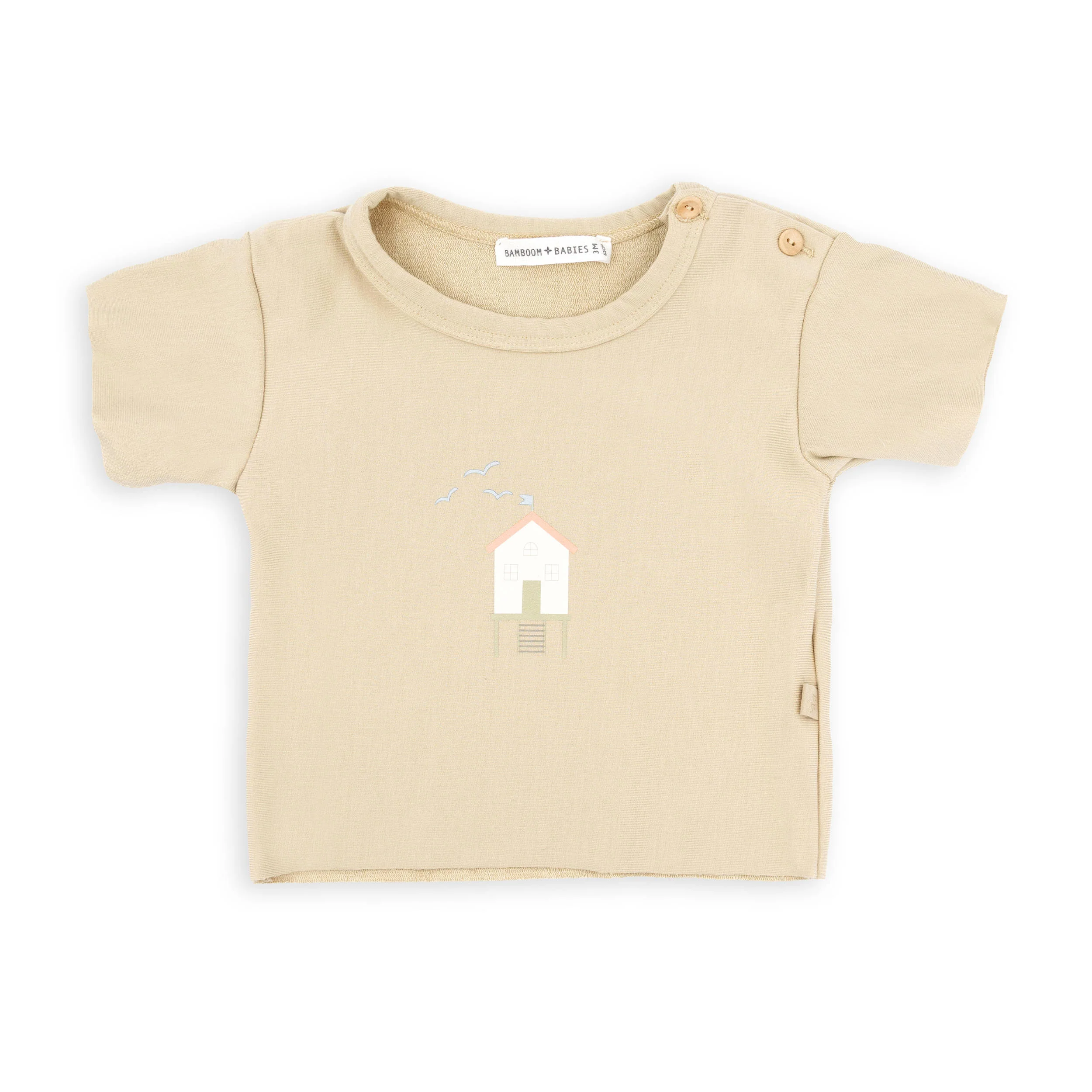 Shirt con stampa - LIGHT MUSTARD 279