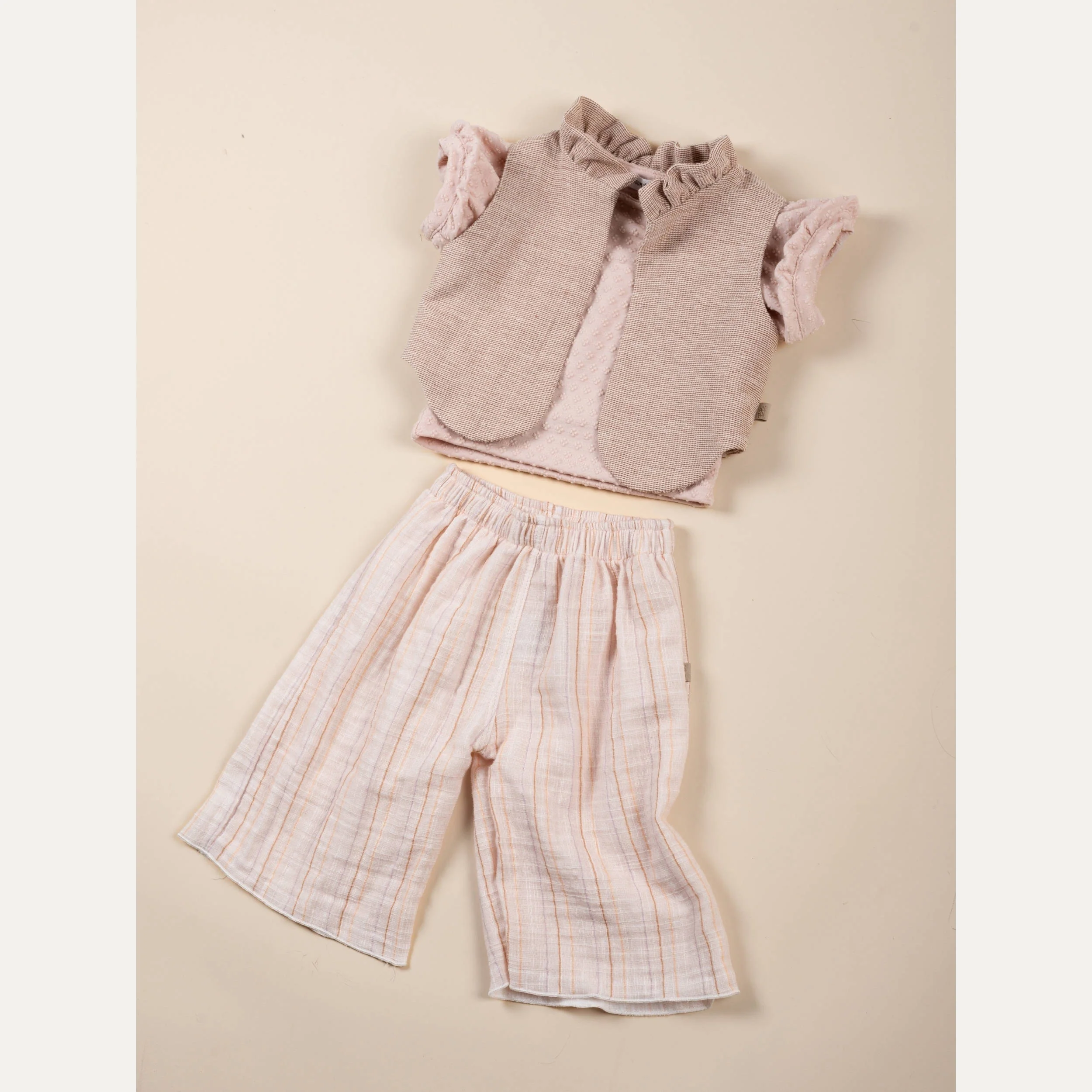Shirt manica corta a palloncino - PINK BLOOM 275 - Image 3