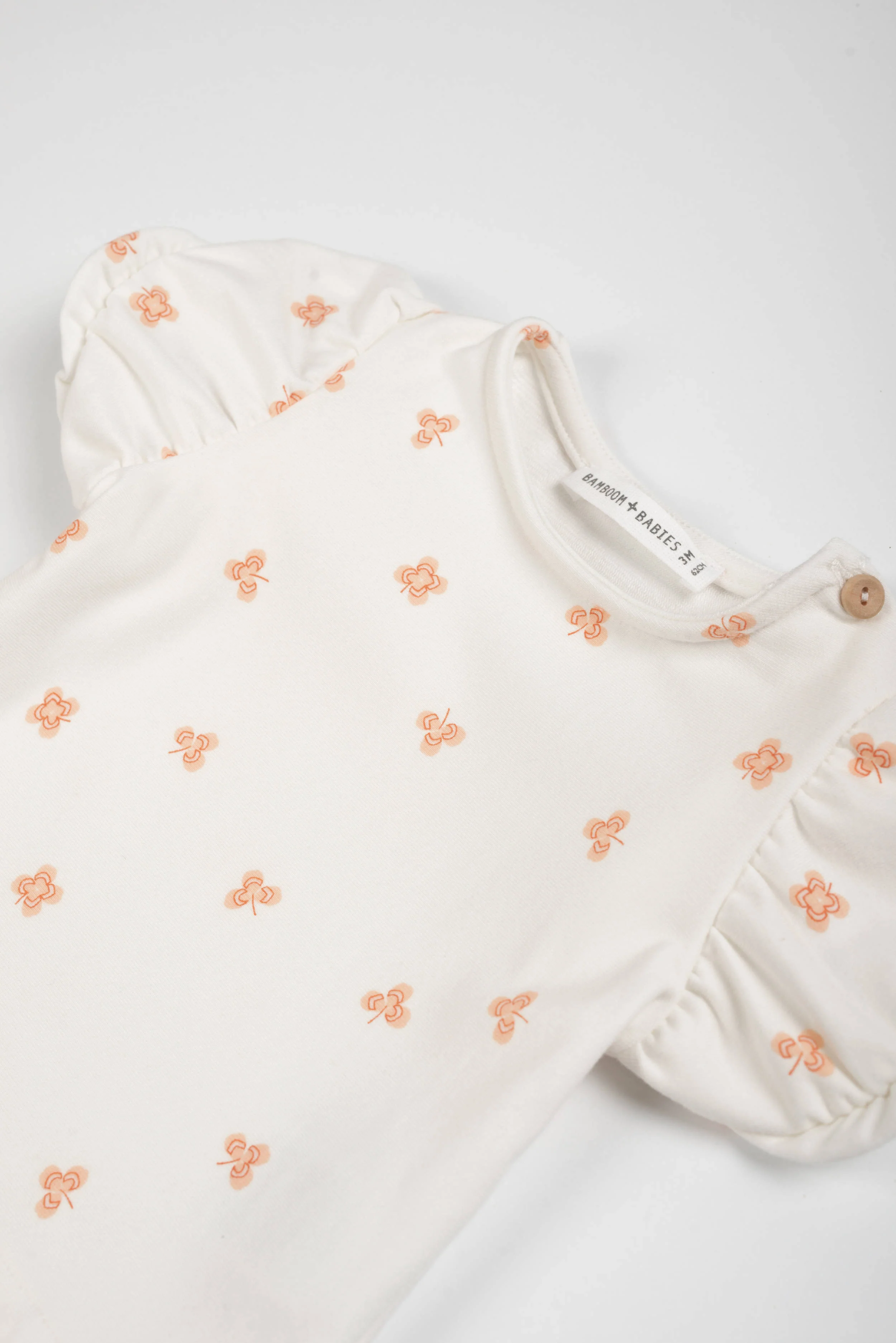Shirt manica corta a palloncino - PRINT LUCKY LEAVES 280 - Image 2