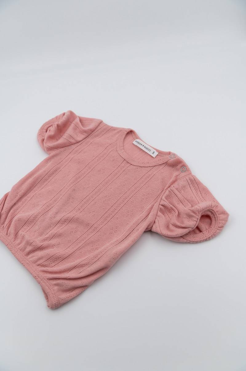 Shirt maniche palloncino - Rosa Scuro 147 - Image 2