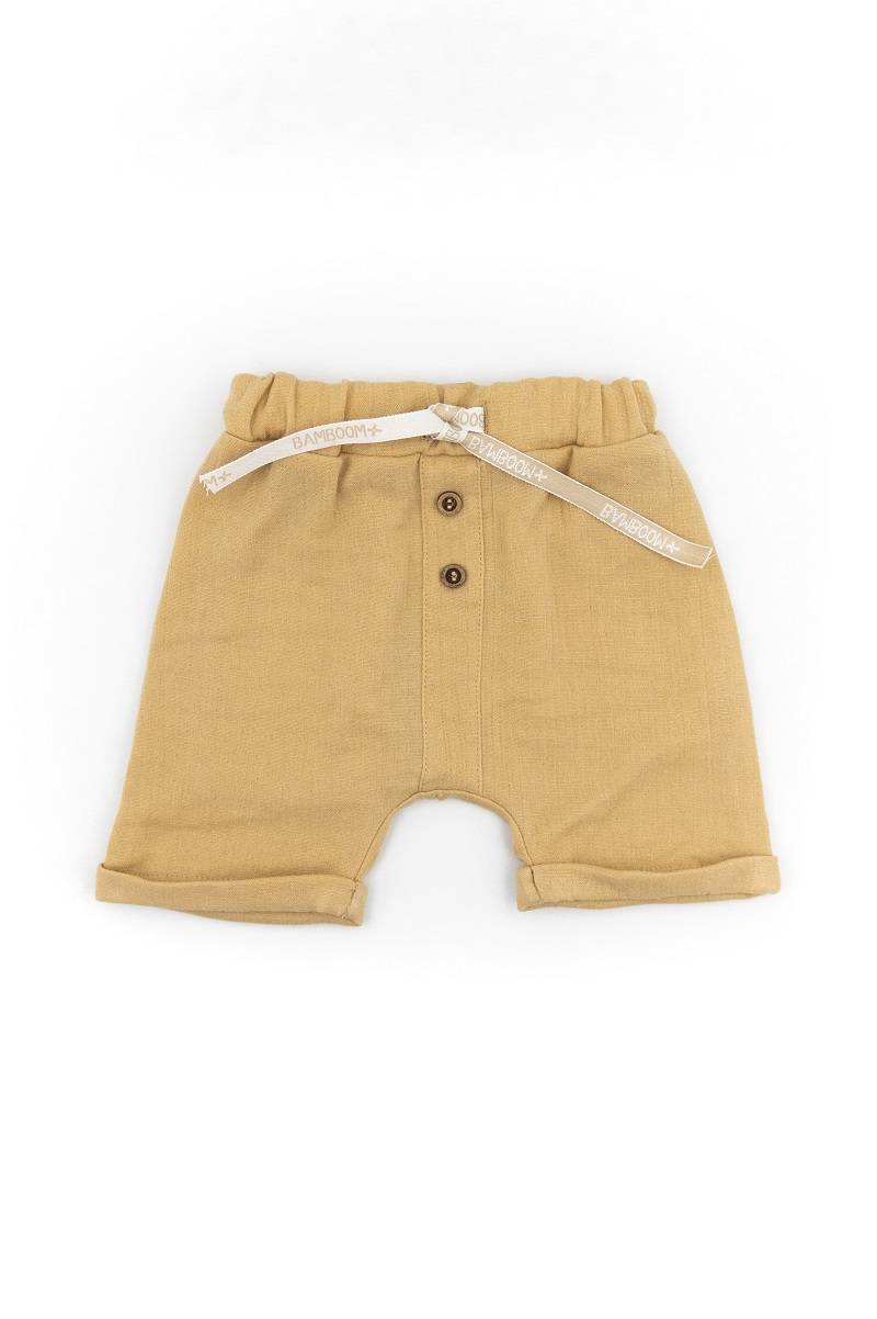 Short bimbo Muslin - Cammello 62