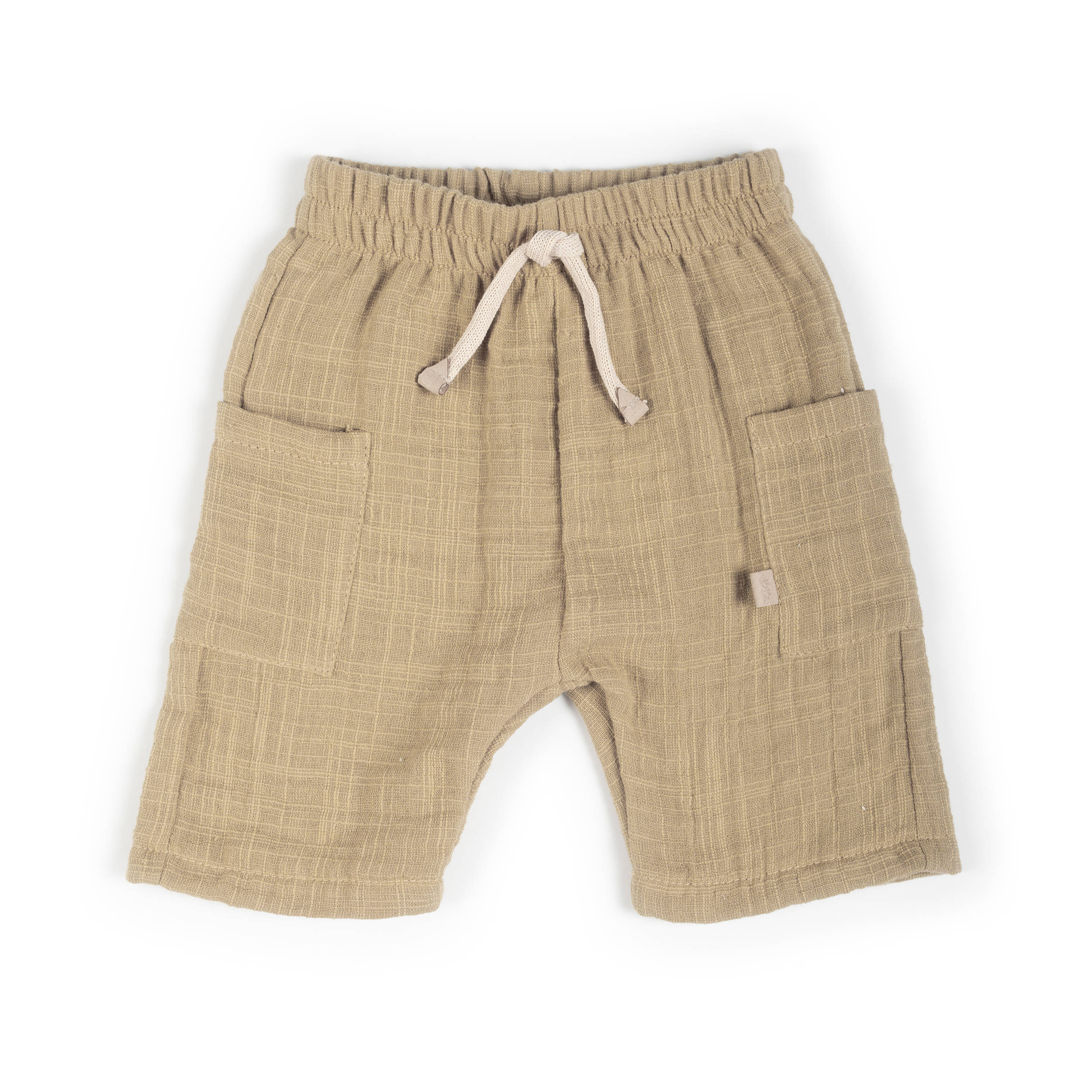 Shorts Lino Look - MUSTARD 270