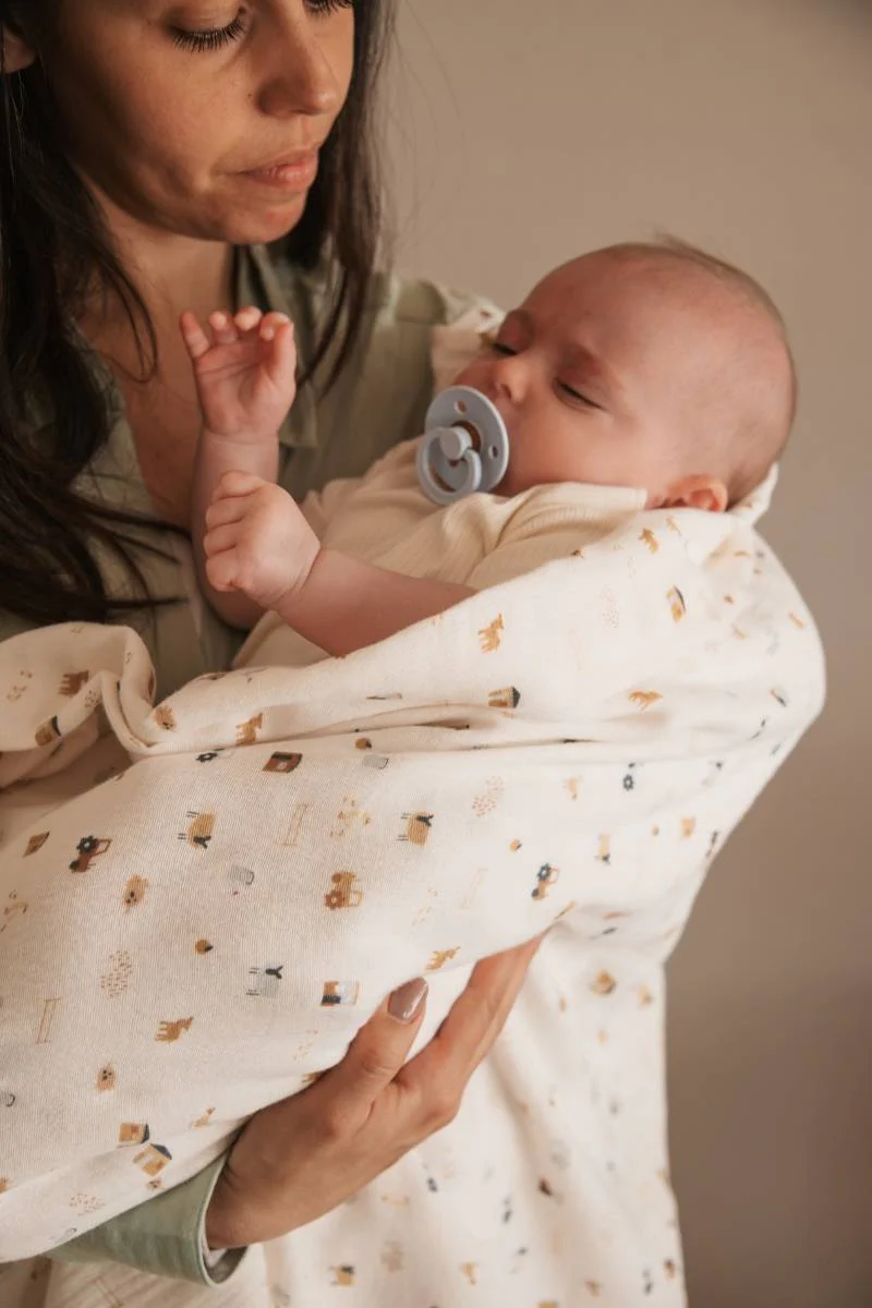 Swaddle M 3 pack 70x70cm - THE FARM 133 - Image 5