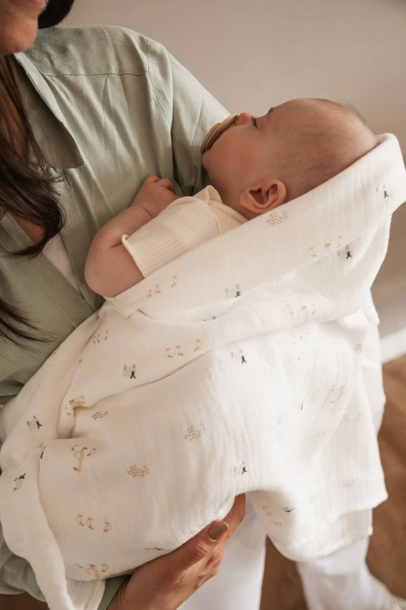 Swaddle XL 2pack - 120x120cm - FARM BUDDIES 135 - Image 4