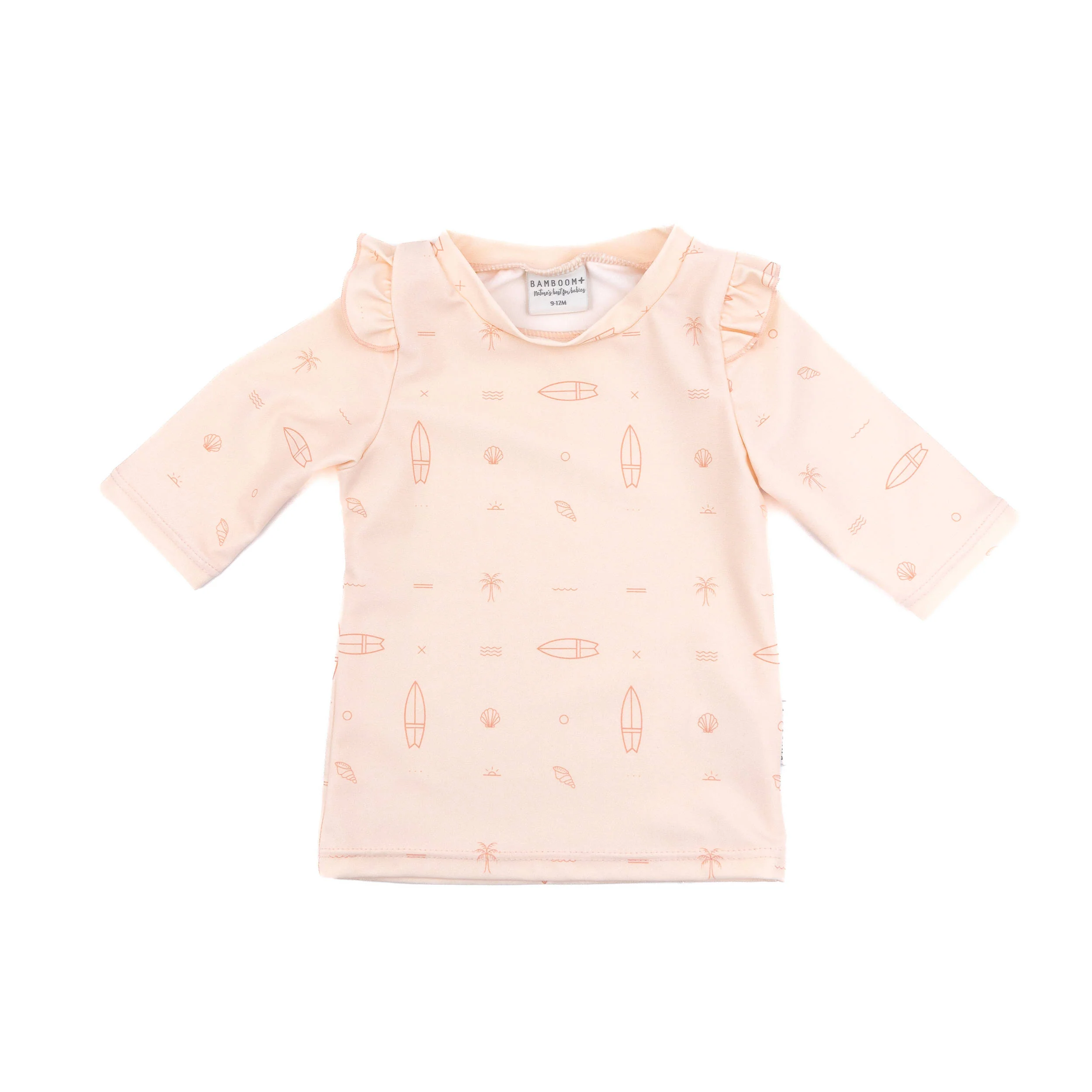 T-shirt Mare Maniche 3/4 UV50+- Bimba - SURF PRINT GIRL 235