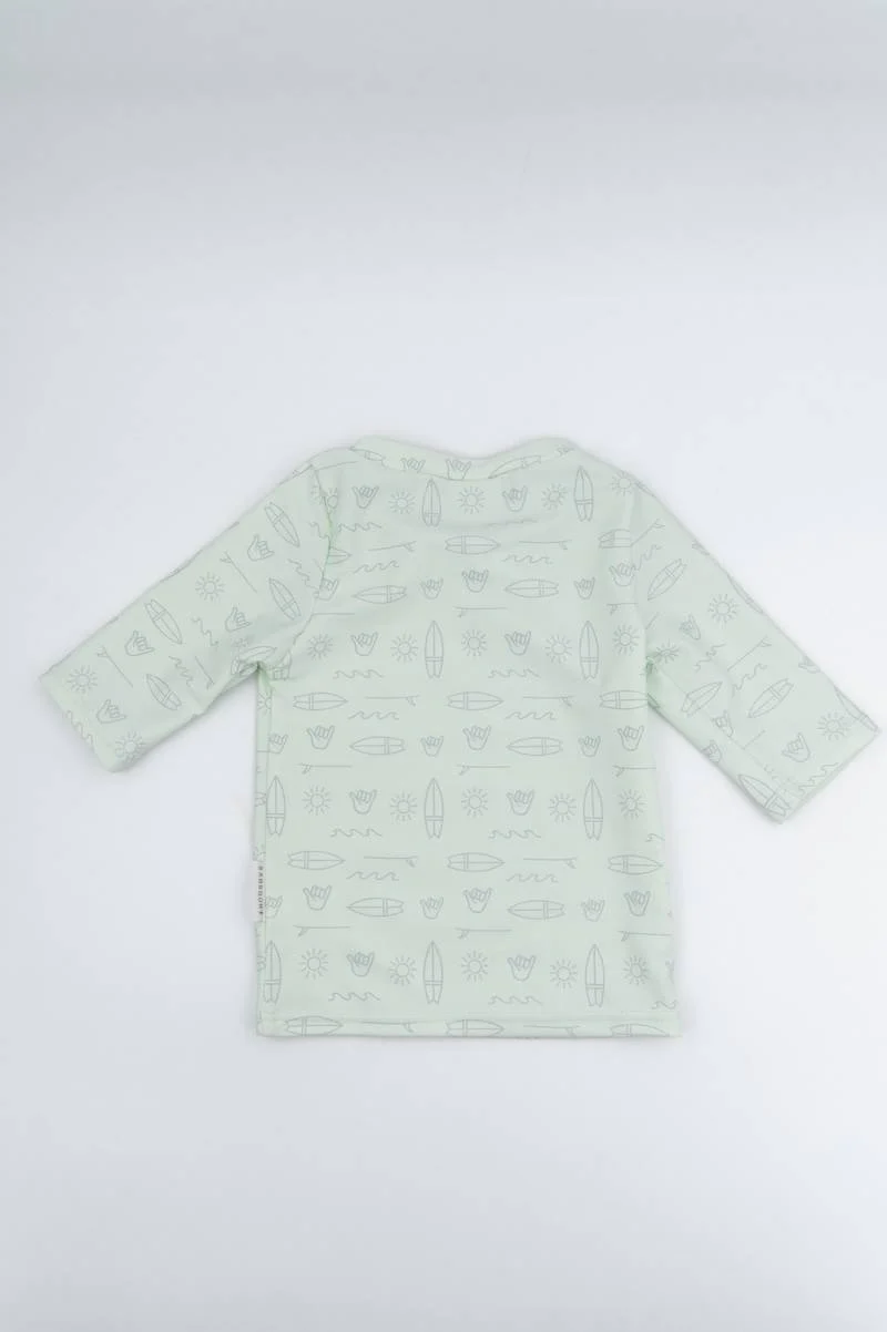 T-shirt Mare Maniche 3/4 UV50+ - Bimbo - SURF PRINT BOY 237 - Image 2