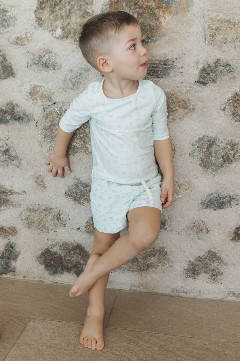 T-shirt Mare Maniche 3/4 UV50+ - Bimbo - SURF PRINT BOY 237 - Image 4