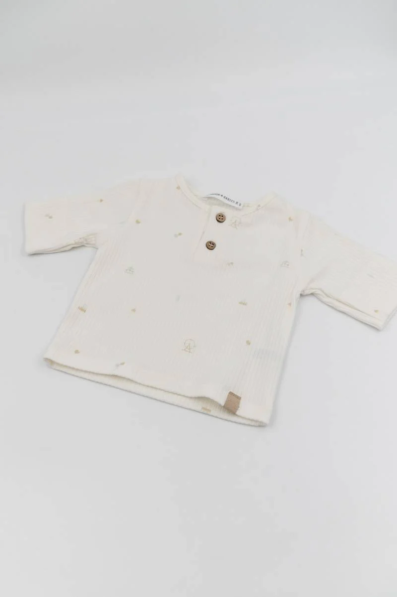 T-shirt a maniche corte apertura polo - PRINT CIRCUS 420 - Image 2