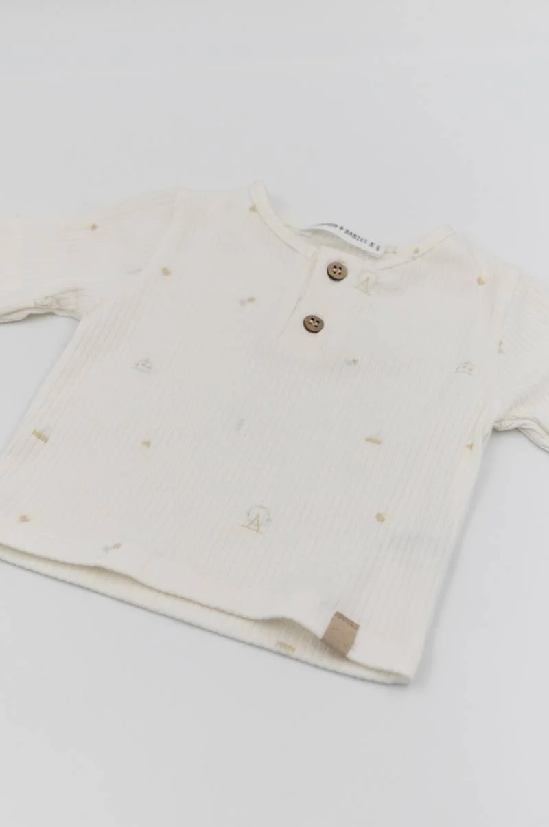 T-shirt a maniche corte apertura polo - PRINT CIRCUS 420 - Image 3