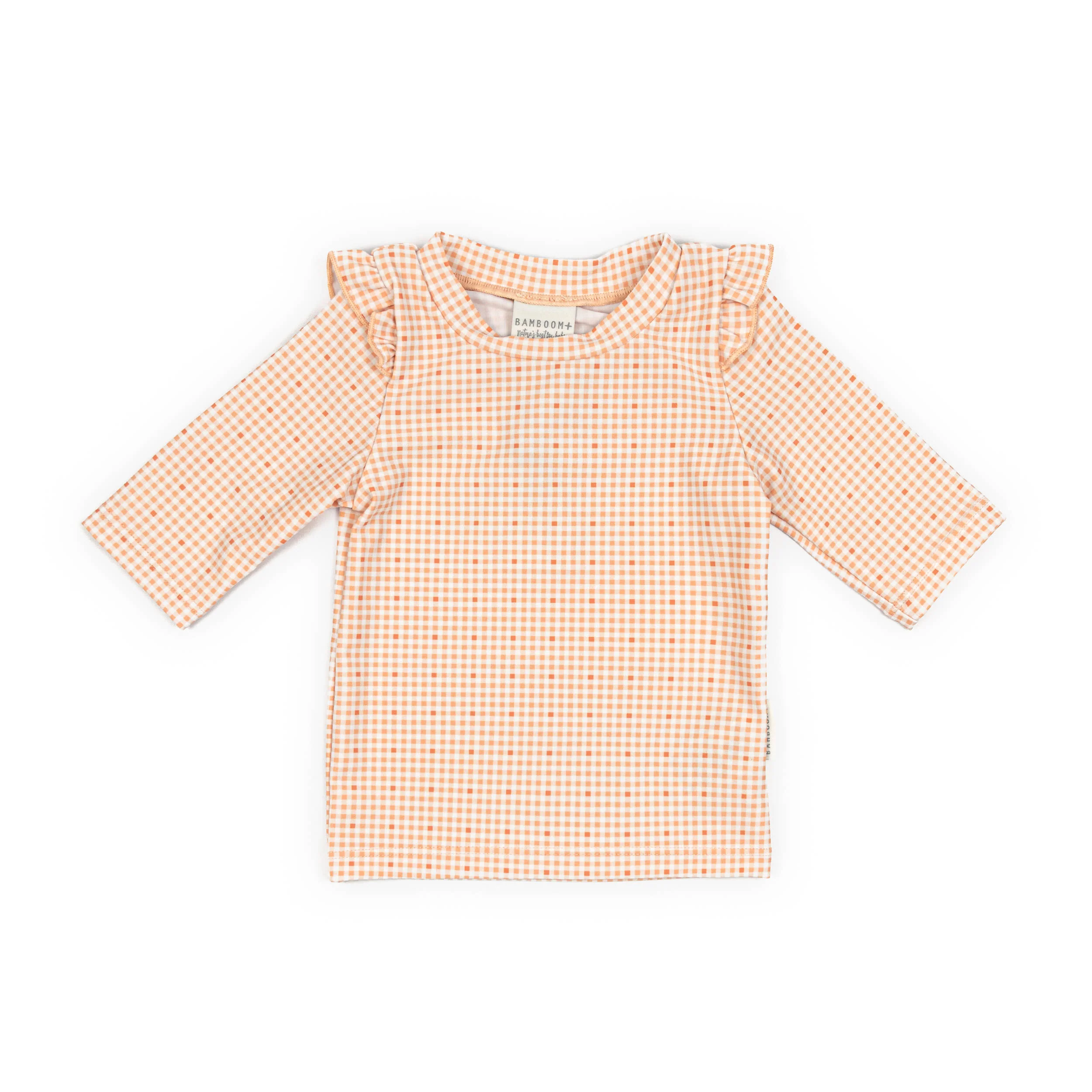 T-shirt Mare Maniche 3/4 UV50+-  Bimba - PEACHY SQUARE 434