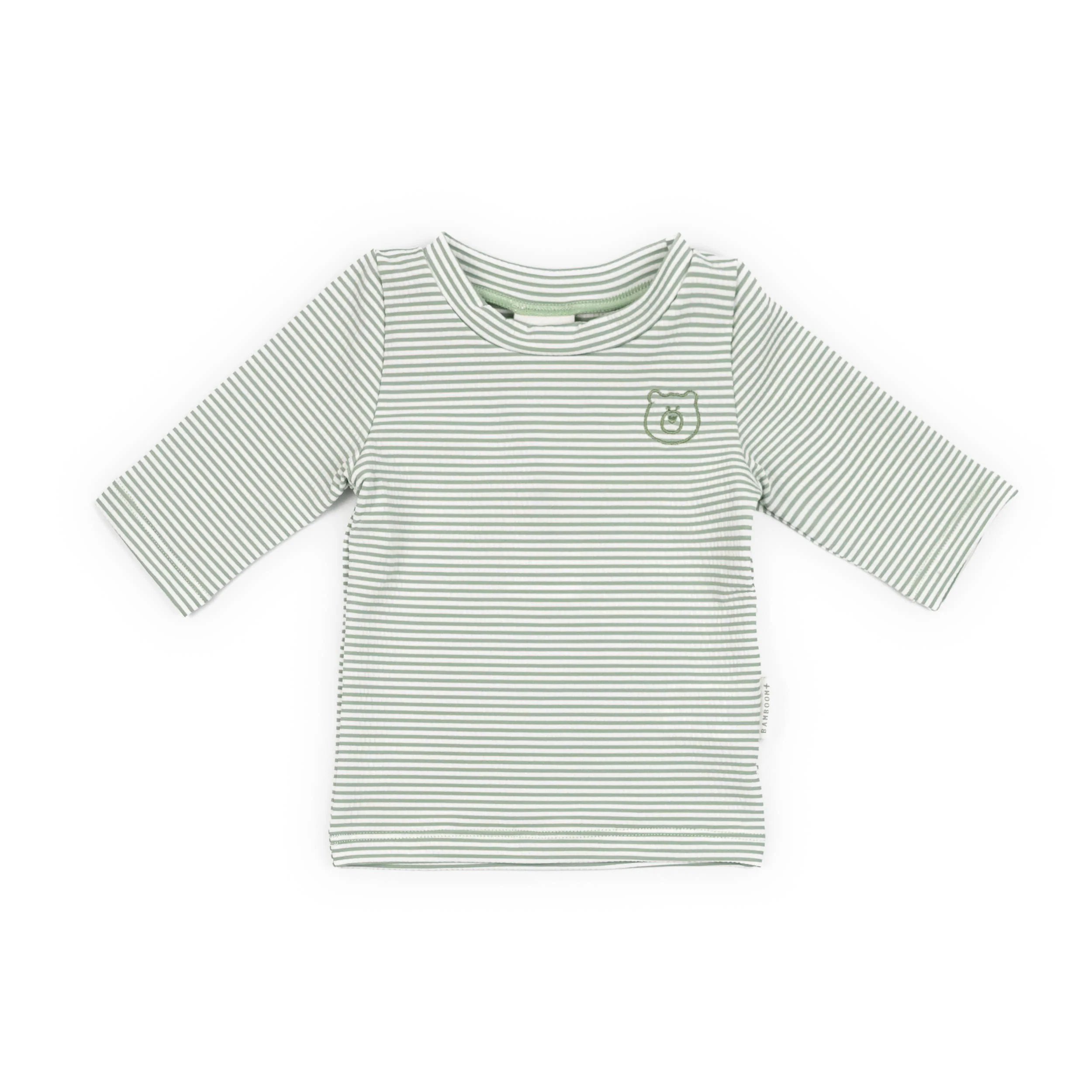 T-shirt Mare Maniche 3/4 UV50+ - Bimbo - BLUE STRIPES BEAR 436