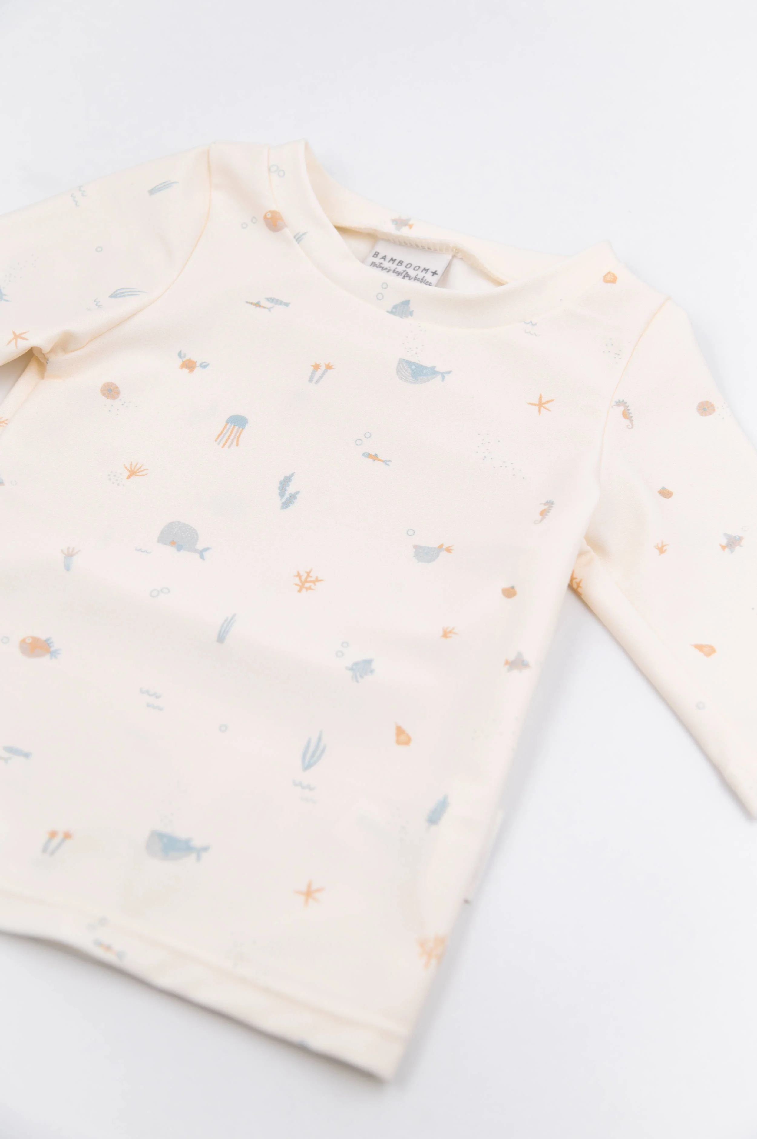 T-shirt Mare Maniche 3/4 UV50+ - Bimbo - PRINT SEALIFE 326 - Image 3