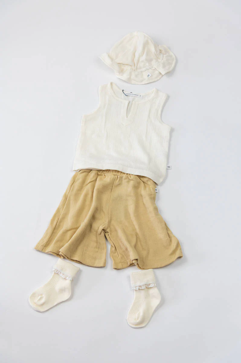 Top smanicato Muslin - Bianco 61 - Image 2