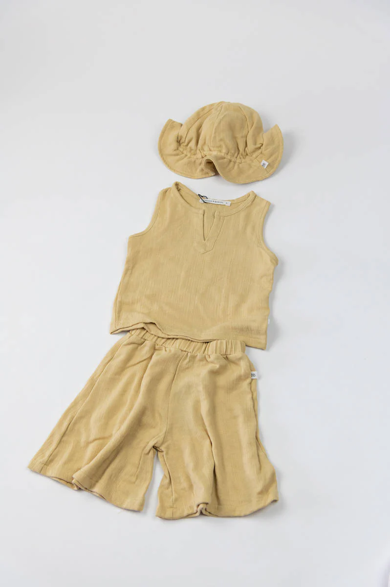 Top smanicato Muslin - Cammello 62 - Image 2