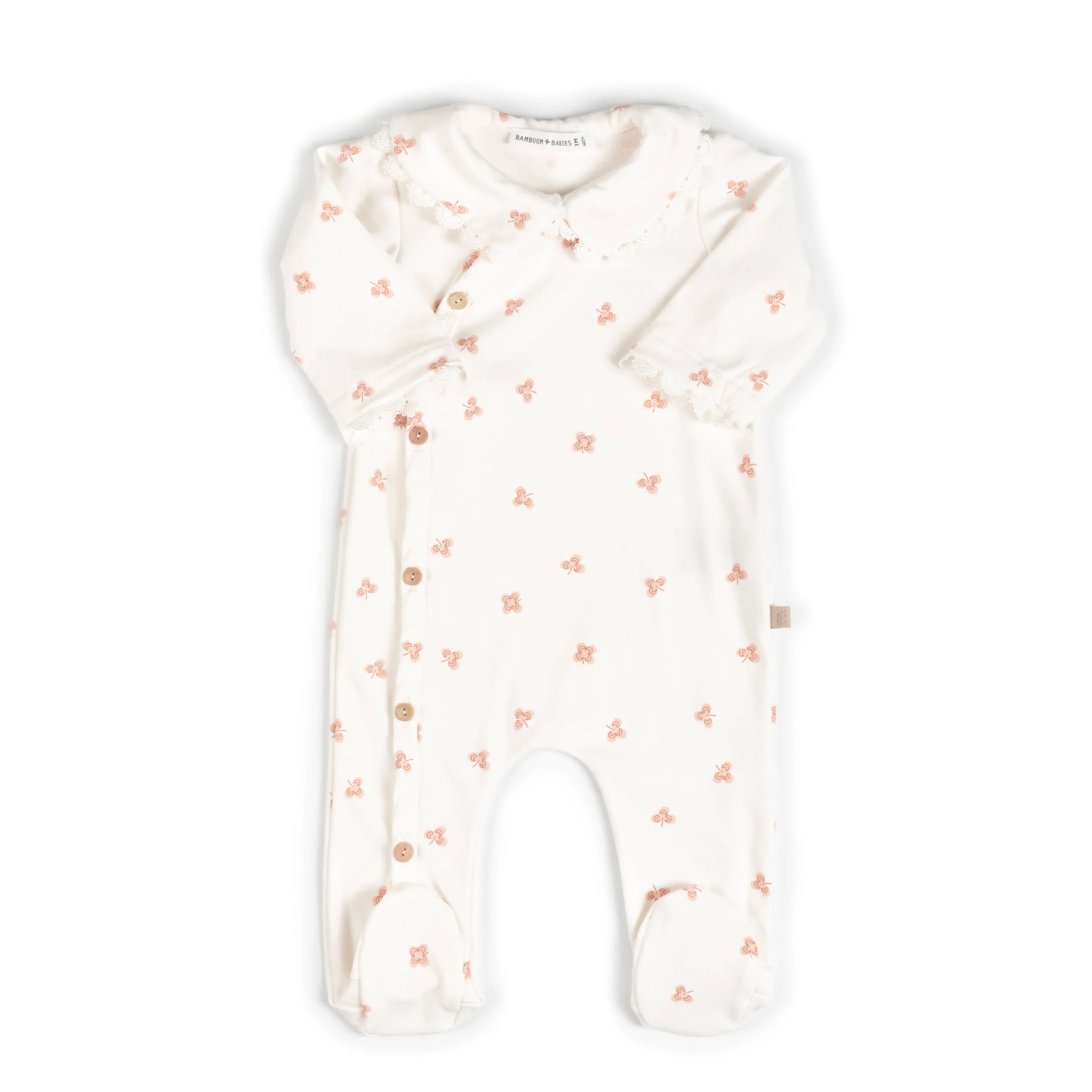 Tuta con colletto - PRINT LUCKY LEAVES  280