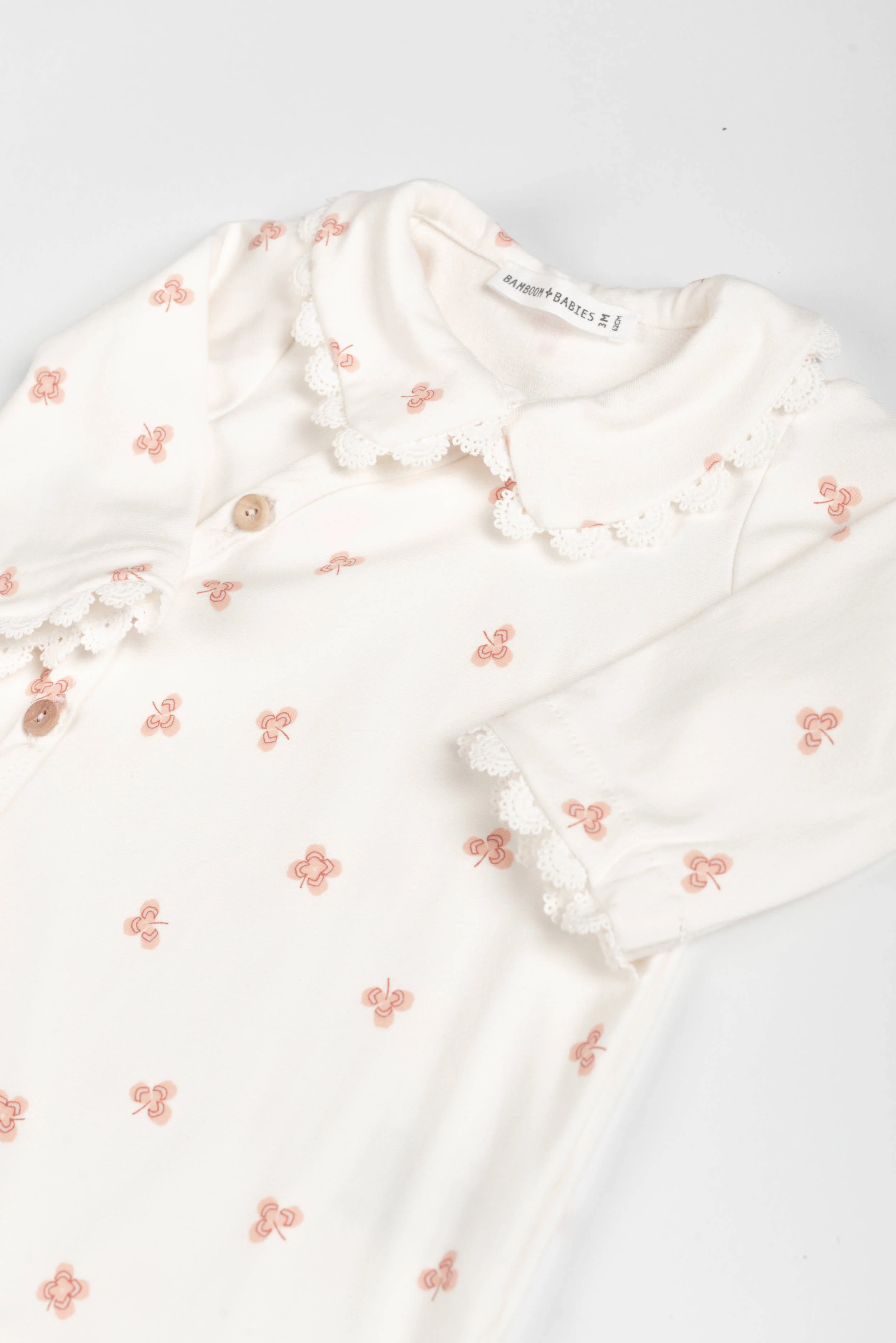 Tuta con colletto - PRINT LUCKY LEAVES  280 - Image 2