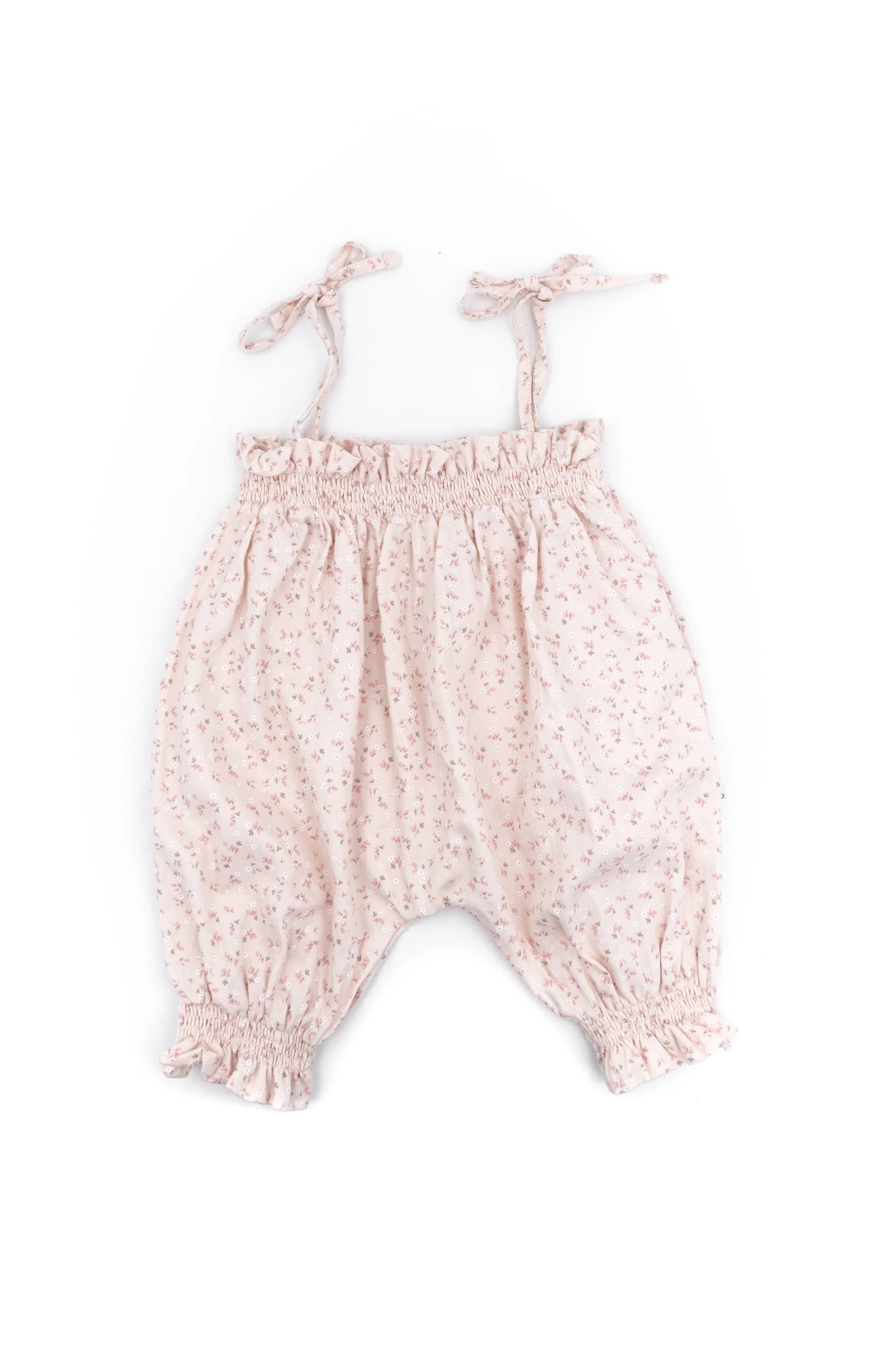 Tutina bimba con lacci spalle - Spring Rosa 85